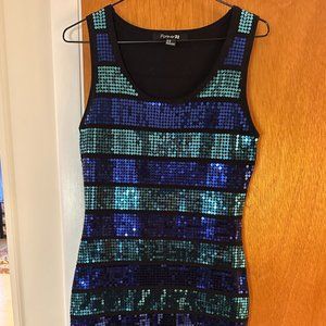 Never worn Forever 21 Medium Sequin Body Con Dress